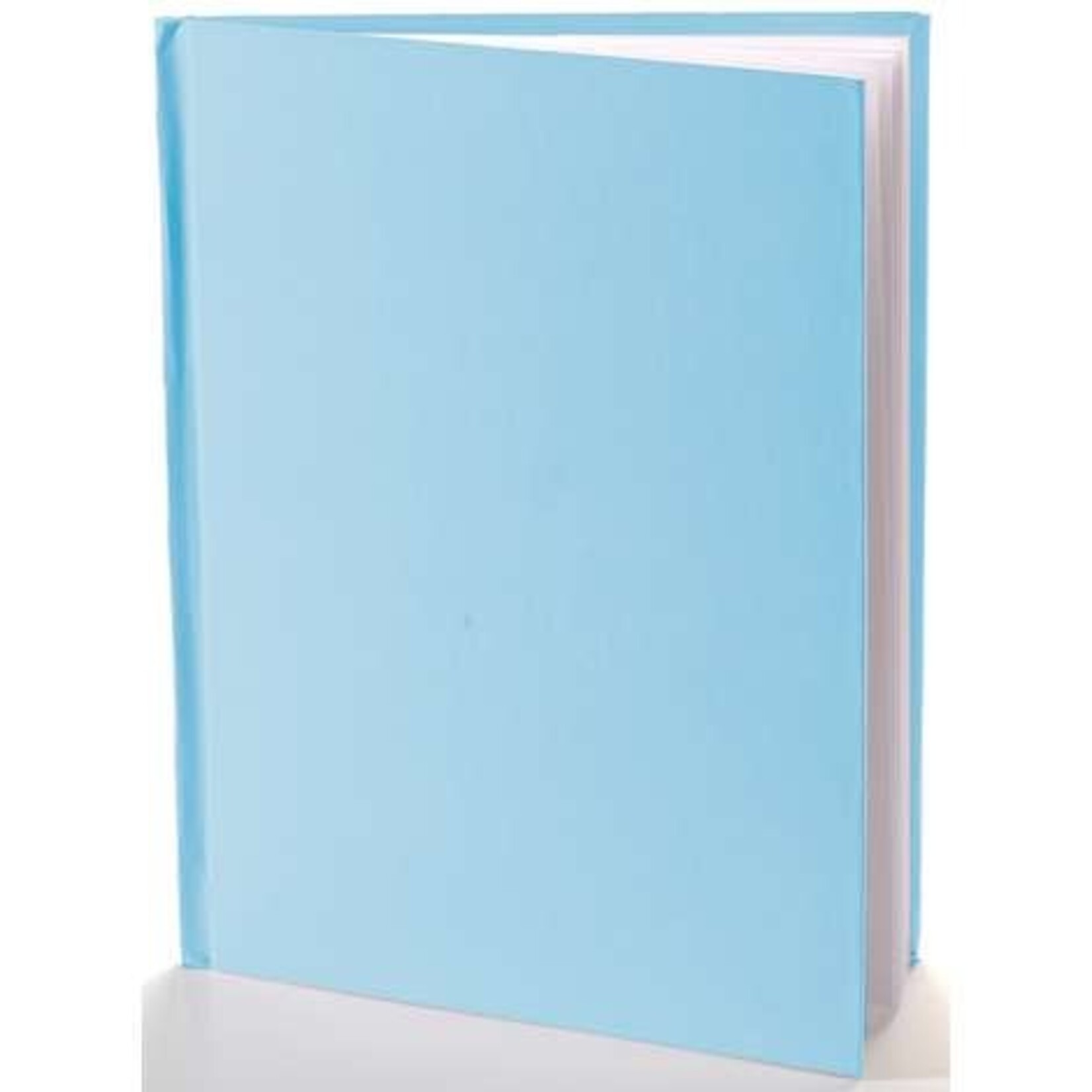 ASHLEY INCORPORATED Blank Hardcover Book, Portrait, 8.5" X 11", Blue
