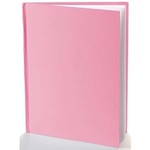 ASHLEY INCORPORATED Blank Hardcover Book, Portrait, 8.5" X 11", Pink
