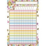 ASHLEY INCORPORATED Smart Poly DonutFetti Incentive Chart 13" X 19"