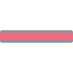 ASHLEY INCORPORATED Double Wide Sentence Reading Guide Strip, Rose