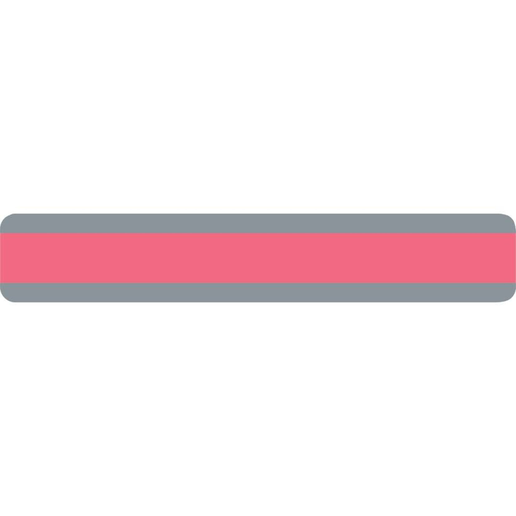 ASHLEY INCORPORATED Double Wide Sentence Reading Guide Strip, Rose