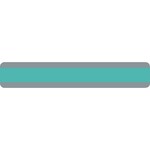 ASHLEY INCORPORATED Double Wide Sentence Reading Guide Strip, Aqua