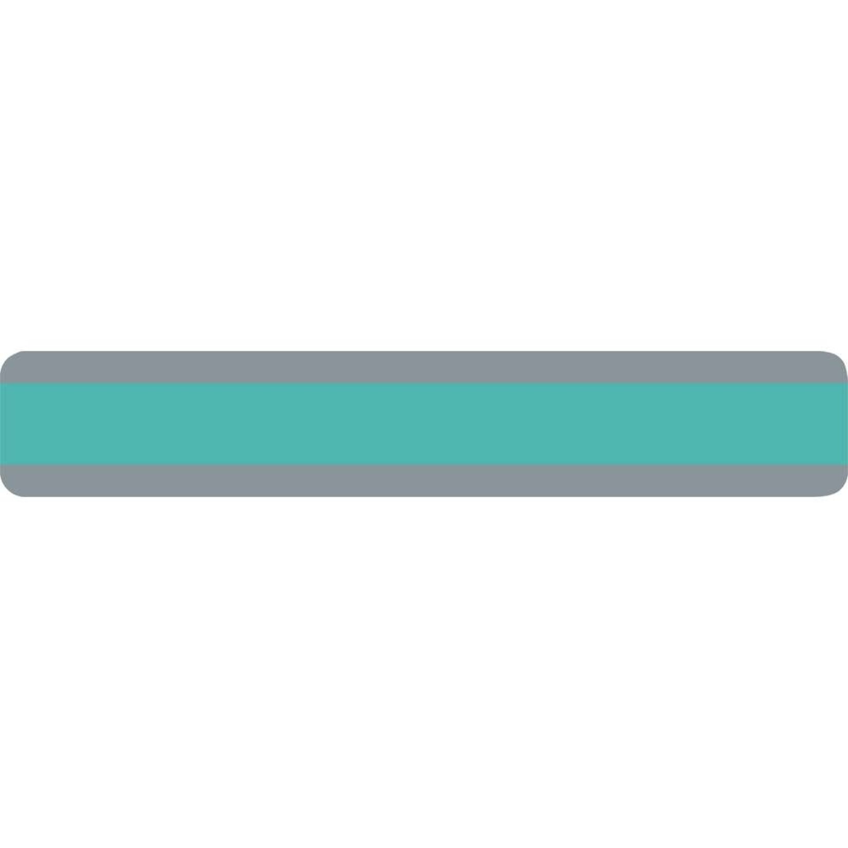 ASHLEY INCORPORATED Double Wide Sentence Reading Guide Strip, Aqua
