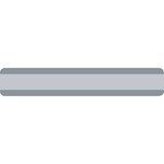 ASHLEY INCORPORATED Double Wide Sentence Reading Guide Strip, Gray