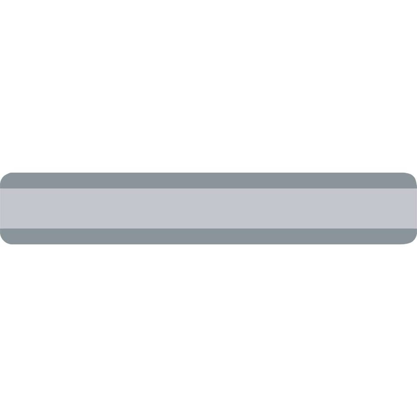ASHLEY INCORPORATED Double Wide Sentence Reading Guide Strip, Gray