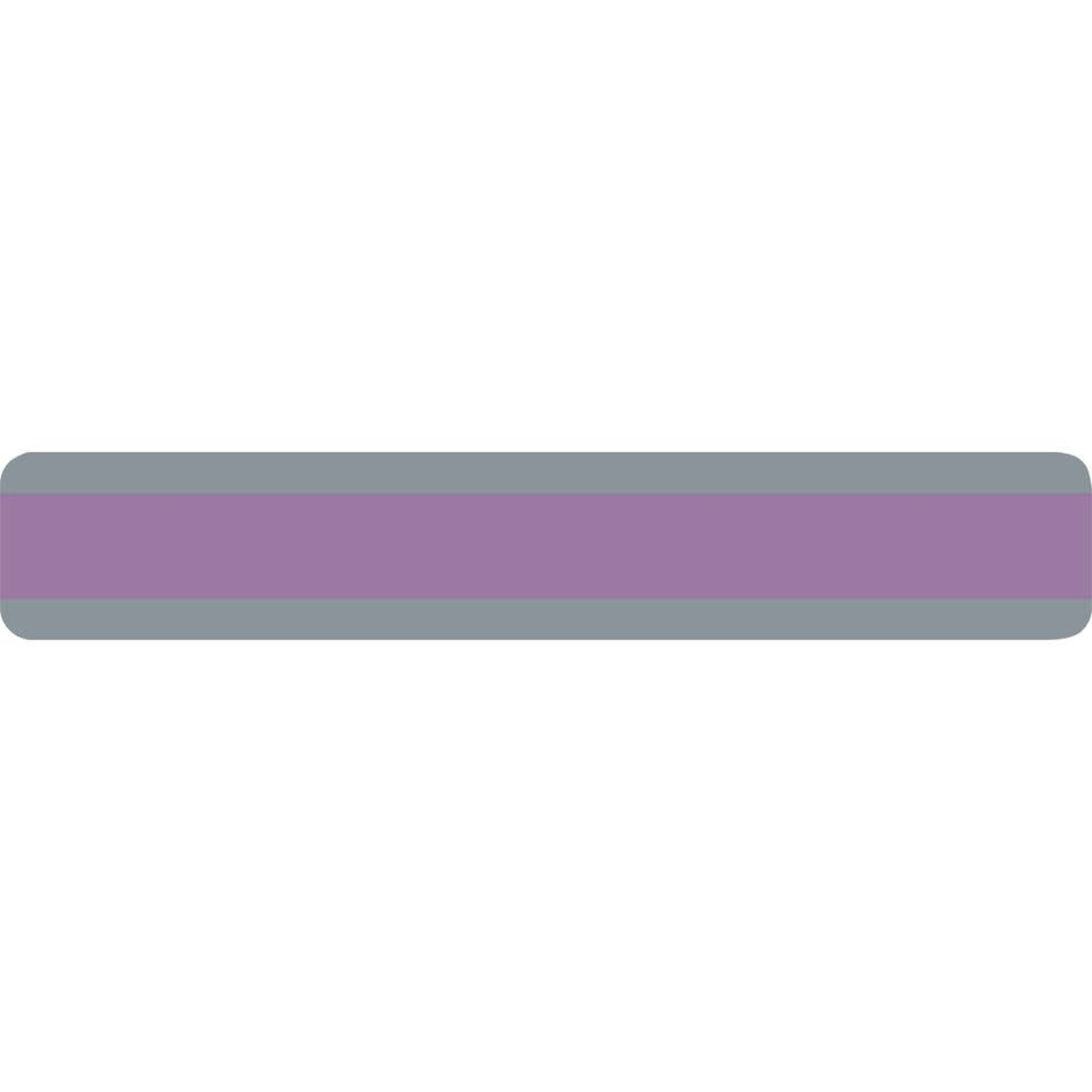 ASHLEY INCORPORATED Double Wide Sentence Reading Guide Strip, Purple