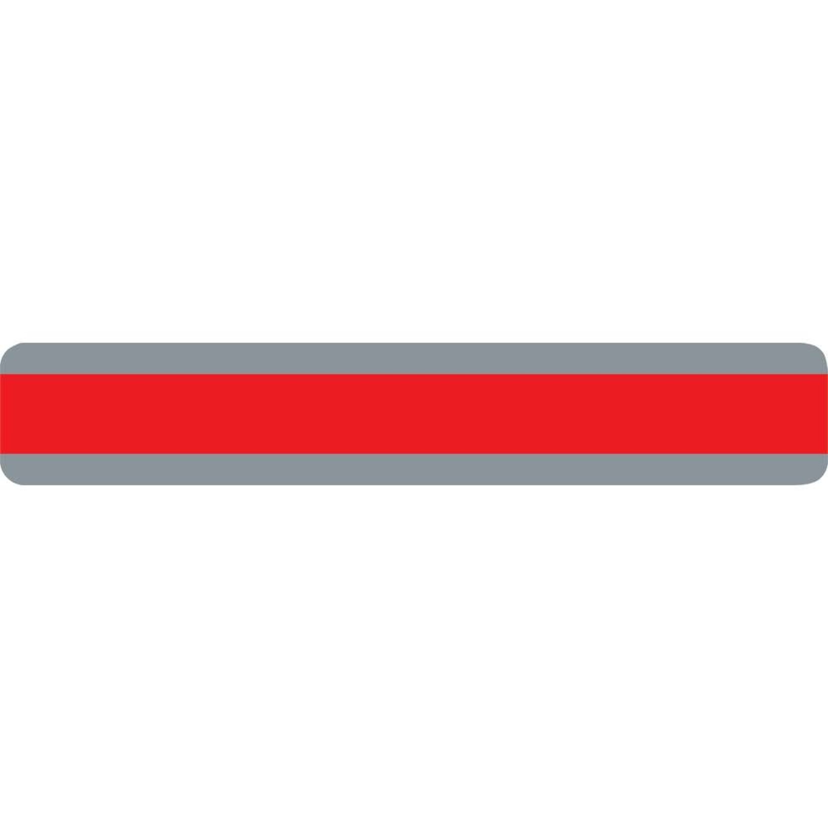 ASHLEY INCORPORATED Double Wide Sentence Reading Guide Strip, Red