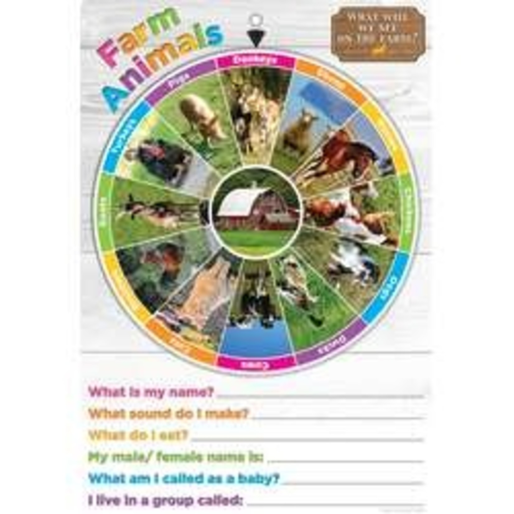 ASHLEY INCORPORATED Smart Wheel®, Farm Animals