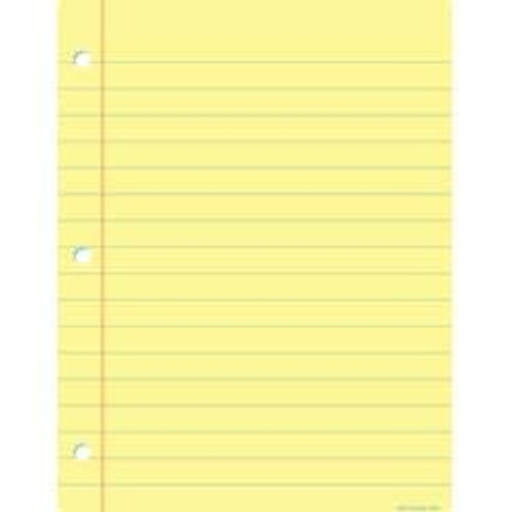 ASHLEY INCORPORATED Smart Poly Chart 17"X22", Big Light Yellow Notebook Paper