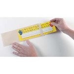 ASHLEY INCORPORATED Clearview Extra Small Nameplate Pockets 3.25"X10.5"