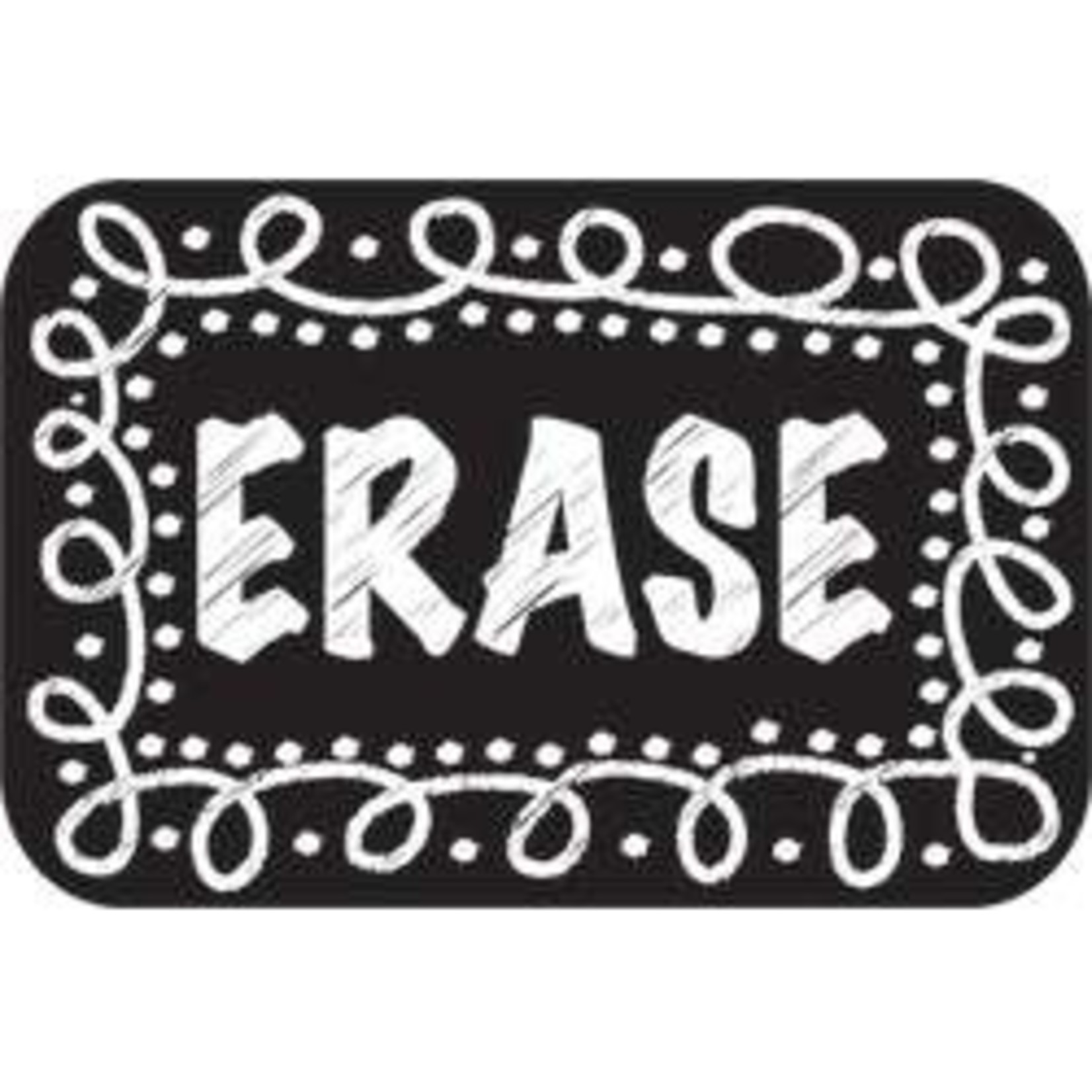 ASHLEY INCORPORATED Magnetic Whiteboard Eraser, Chalk Loops