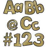 CARSON DELLOSA PUBLISHING CO Gold Glitter Combo Pack EZ Letters