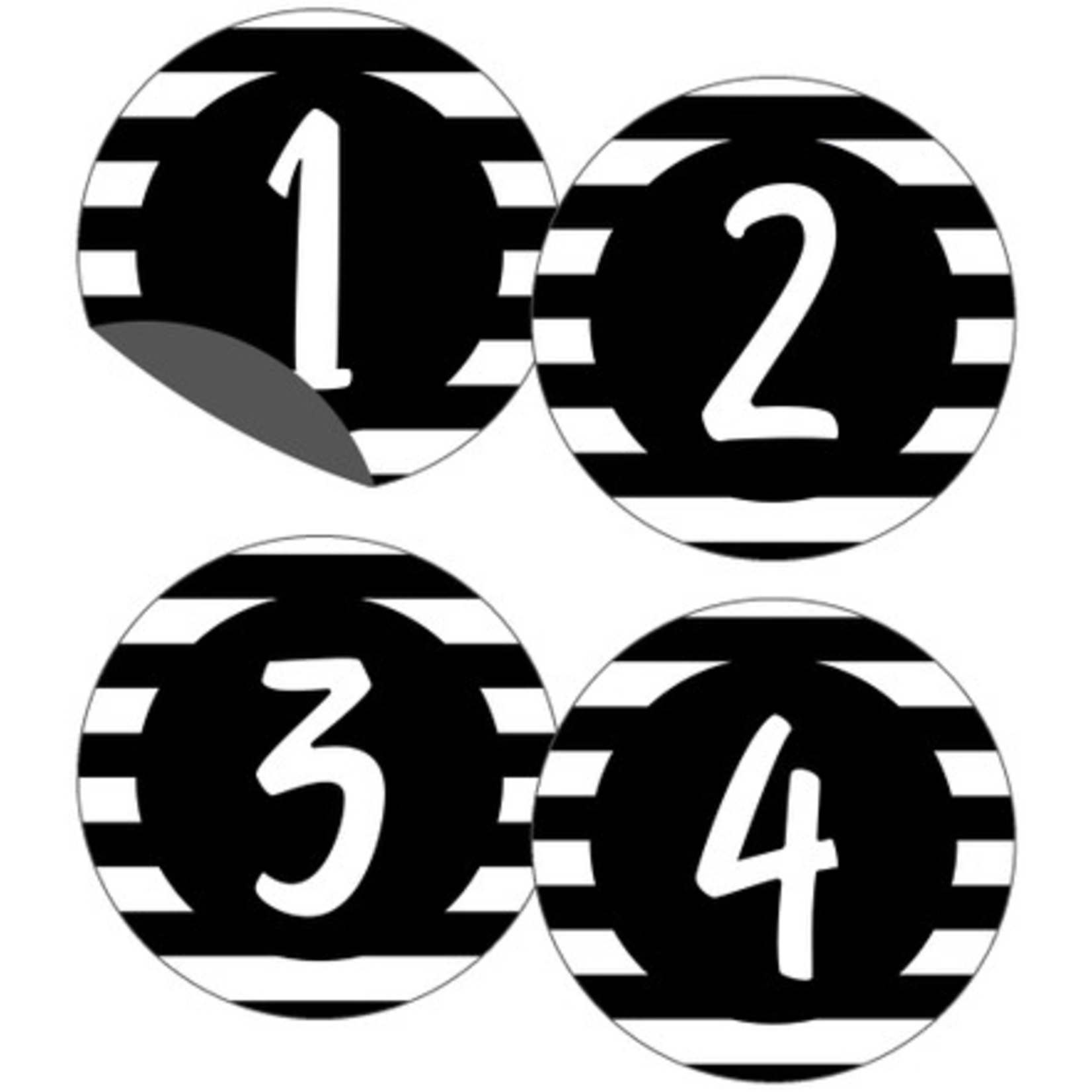 CARSON DELLOSA PUBLISHING CO Simply Stylish Numbers Magnetic Cut-Outs
