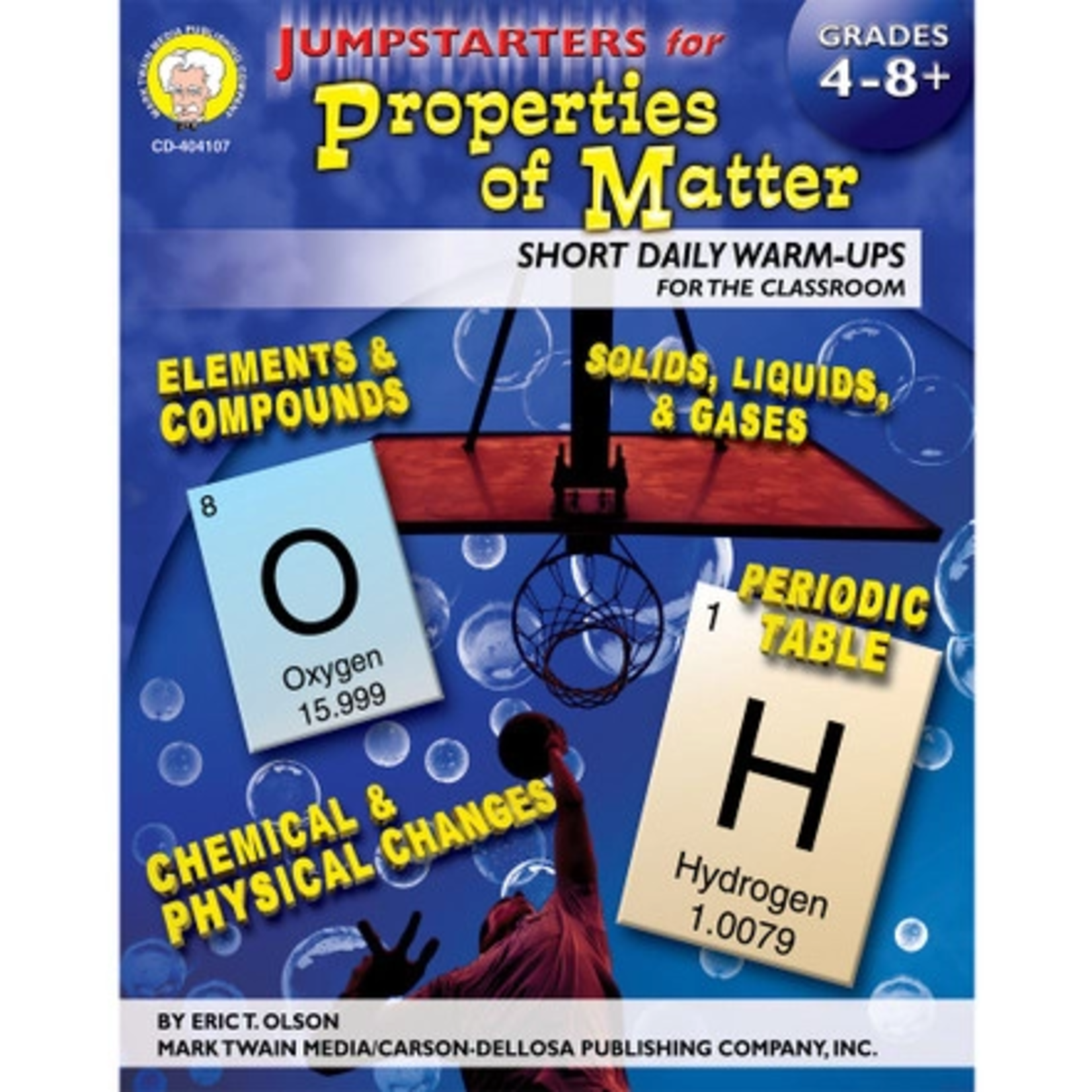 CARSON DELLOSA PUBLISHING CO Jumpstarters for Properties of Matter Resource Book Grade 4-12 Paperback