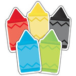 CARSON DELLOSA PUBLISHING CO Chunky Crayons Cut-Outs