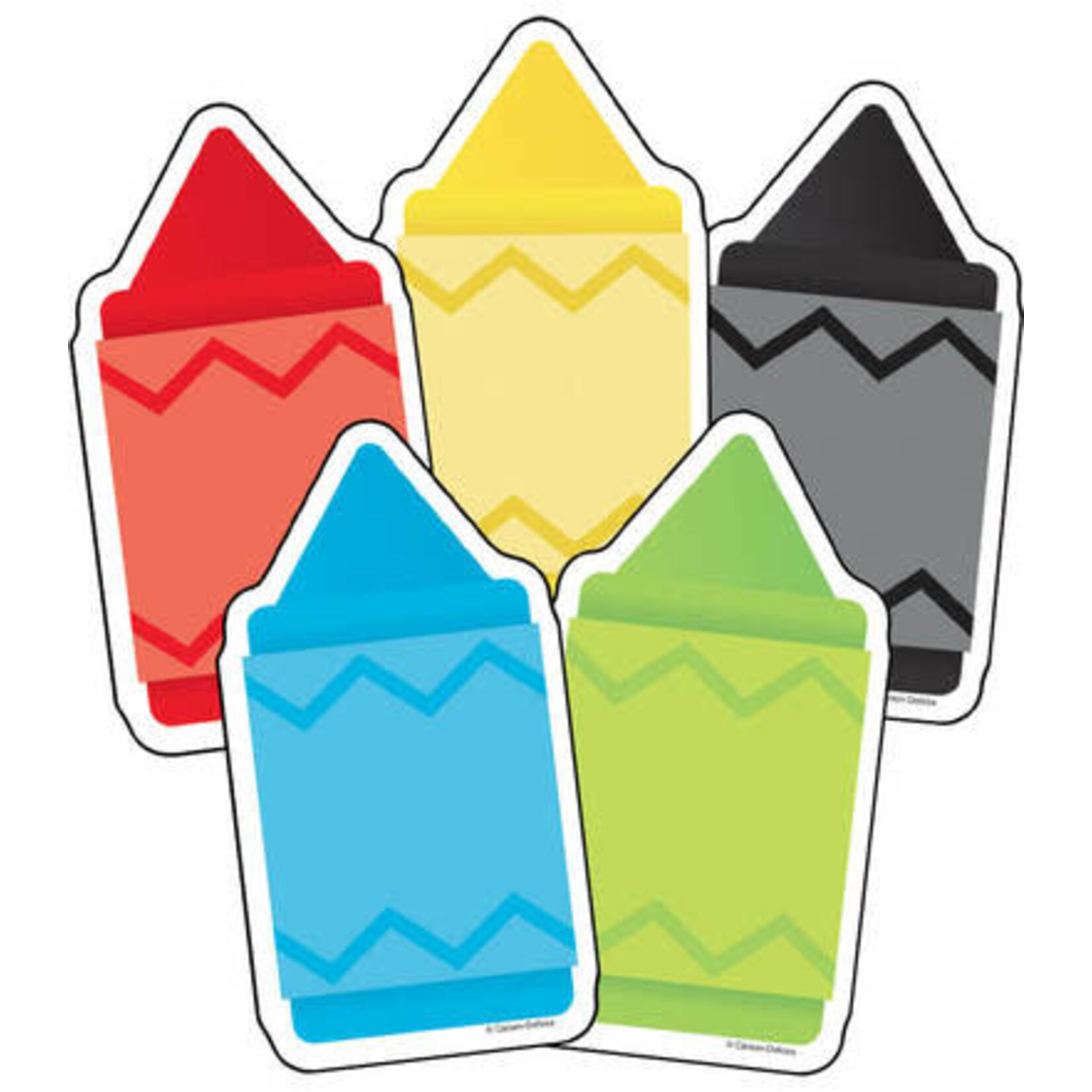 CARSON DELLOSA PUBLISHING CO Chunky Crayons Cut-Outs
