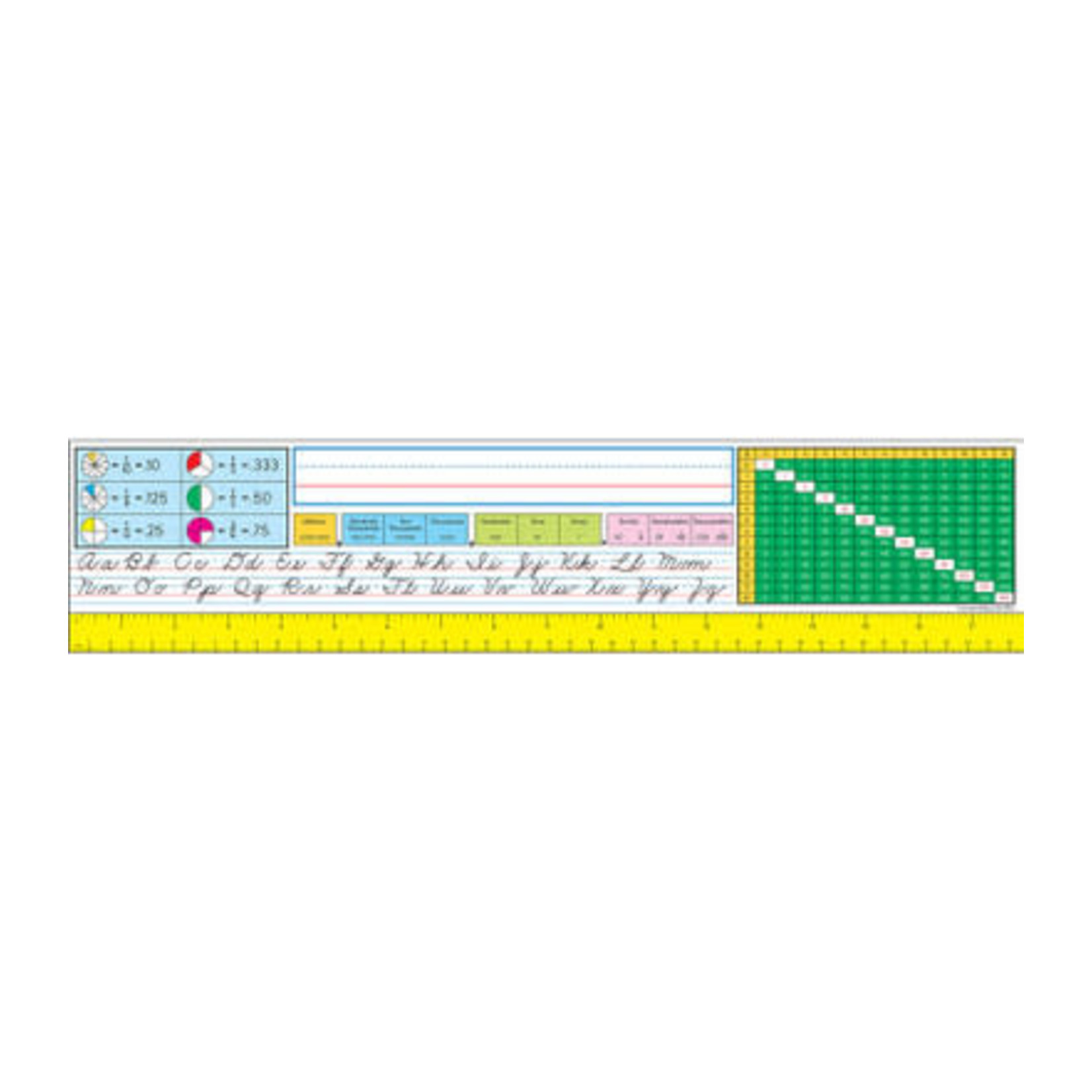 CARSON DELLOSA PUBLISHING CO Traditional Cursive Nameplates Grade 2-5