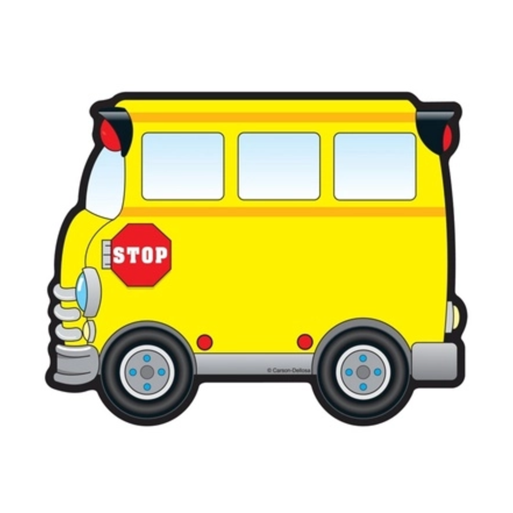 CARSON DELLOSA PUBLISHING CO School Buses Cut-Outs
