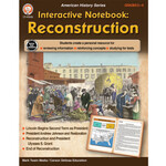 CARSON DELLOSA PUBLISHING CO Interactive Notebook: Reconstruction Resource Book Grade 5-8