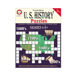 CARSON DELLOSA PUBLISHING CO U.S. History Puzzles Resource Book Grade 4-8