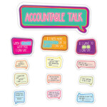 CARSON DELLOSA PUBLISHING CO Accountable Talk Bulletin Board Set Grade 2-8