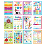 CARSON DELLOSA PUBLISHING CO Spanish Early Learning Poster Set Grade PK-5