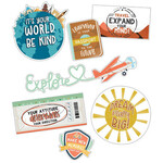 CARSON DELLOSA PUBLISHING CO Let's Explore Motivational Mini Bulletin Board Set