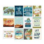 CARSON DELLOSA PUBLISHING CO Mini Posters: Let's Explore Poster Set