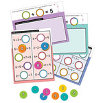 CARSON DELLOSA PUBLISHING CO Edu-Clings Silicone Center: Number Sentences Manipulative Grade K-2