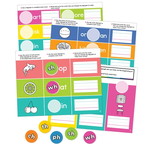 CARSON DELLOSA PUBLISHING CO Edu-Clings Silicone Center: Digraphs Manipulative Grade 1-2
