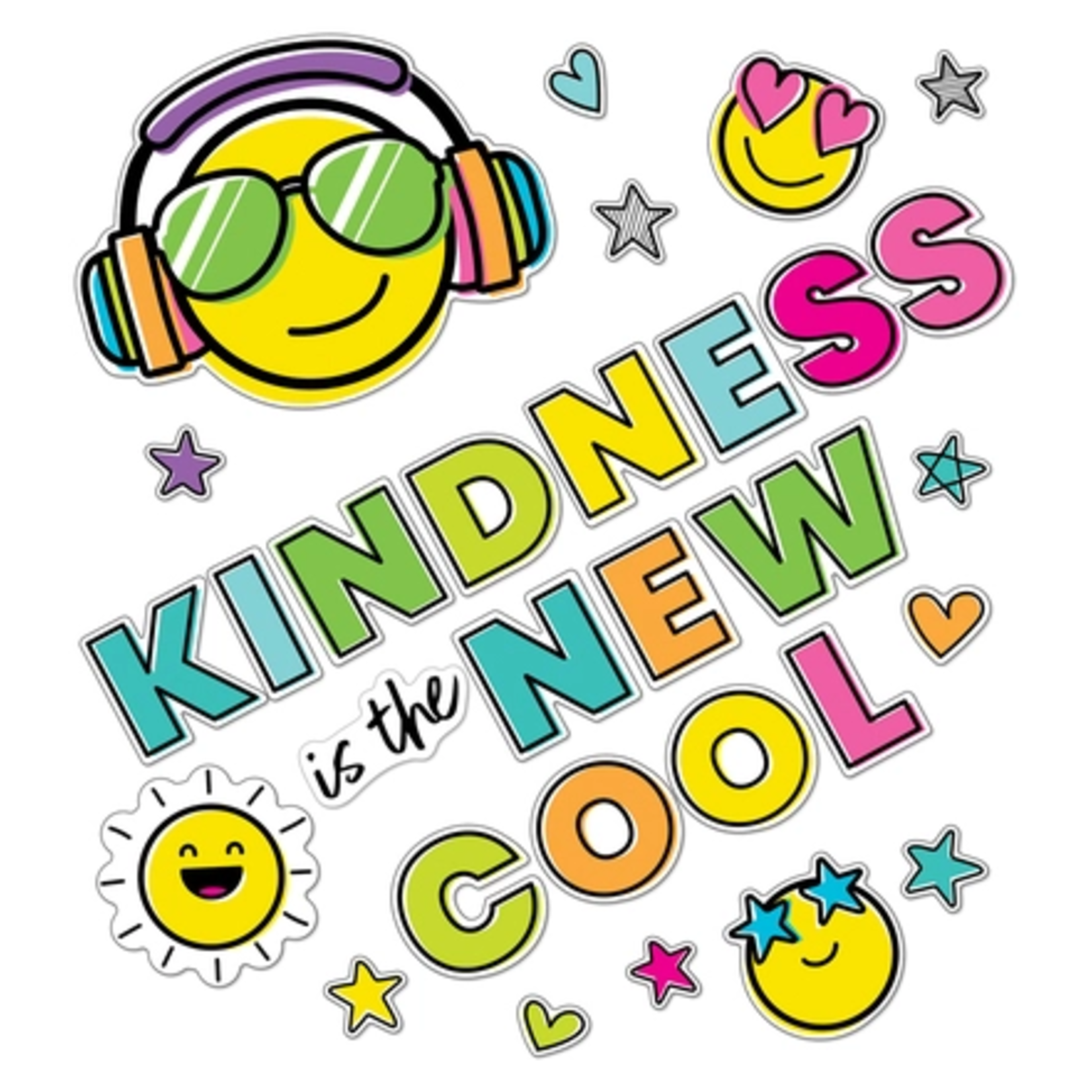 CARSON DELLOSA PUBLISHING CO Kindness Is the New Cool Bulletin Board Set