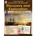 CARSON DELLOSA PUBLISHING CO Interactive Notebook: Discovery and Exploration Resource Book Grade 5-8 Paperback