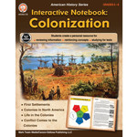 CARSON DELLOSA PUBLISHING CO Interactive Notebook: Colonization Resource Book Grade 5-8