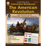 CARSON DELLOSA PUBLISHING CO Interactive Notebook: The American Revolution Resource Book Grade 5-8