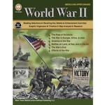 CARSON DELLOSA PUBLISHING CO World War II Workbook Grade 6-12