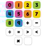 CARSON DELLOSA PUBLISHING CO Edu-Clings Silicone Set: Numbers & Operations Manipulative Grade K-3