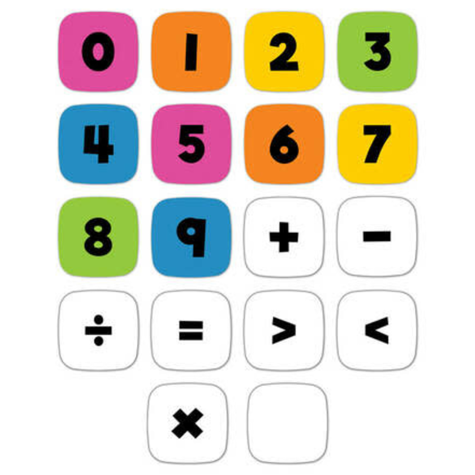 CARSON DELLOSA PUBLISHING CO Edu-Clings Silicone Set: Numbers & Operations Manipulative Grade K-3