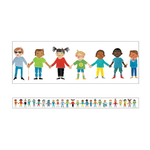 CARSON DELLOSA PUBLISHING CO All Are Welcome Kids Straight Borders