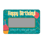 CARSON DELLOSA PUBLISHING CO Happy Birthday! Scratch Off Awards & Certificates