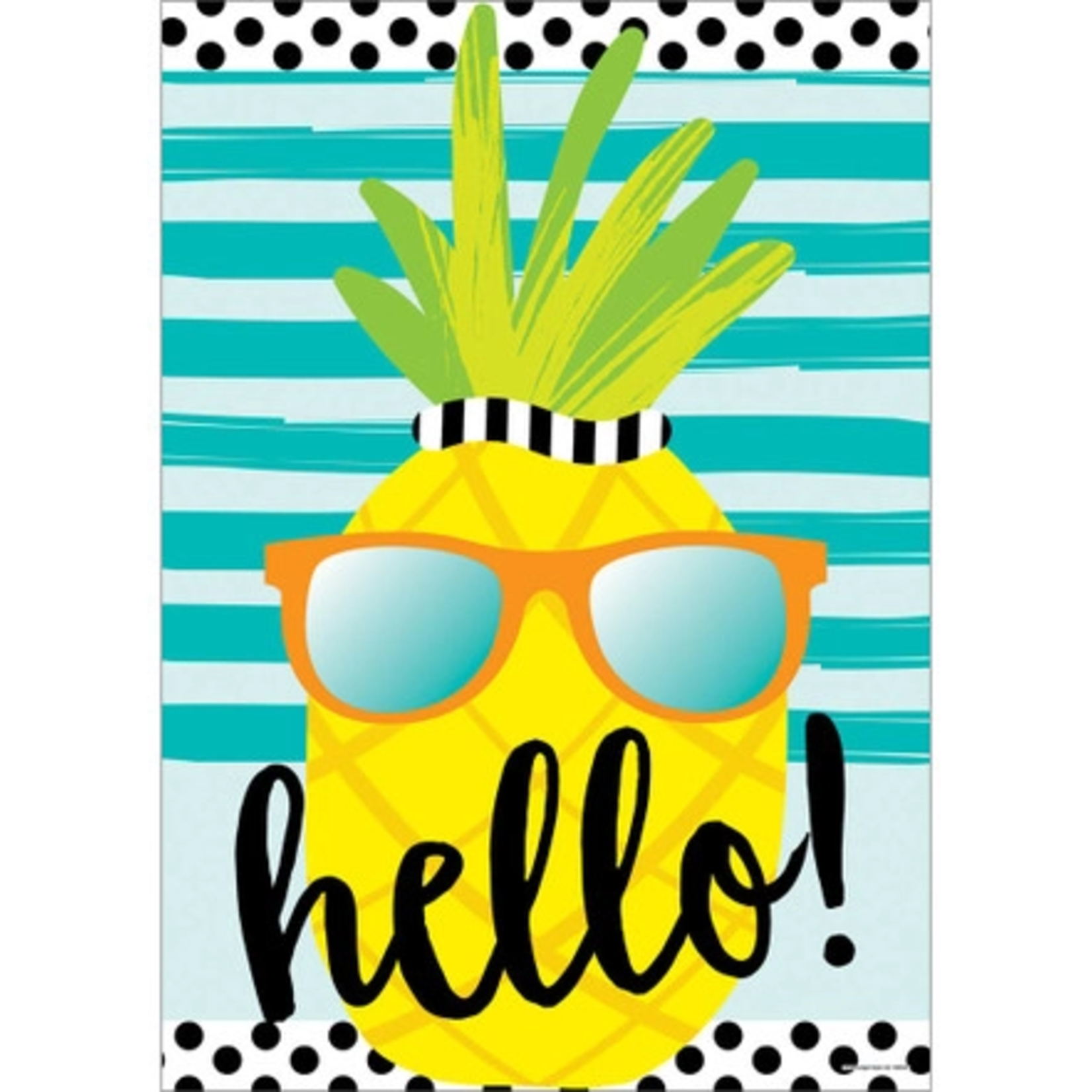 CARSON DELLOSA PUBLISHING CO Simply Stylish Hello Poster