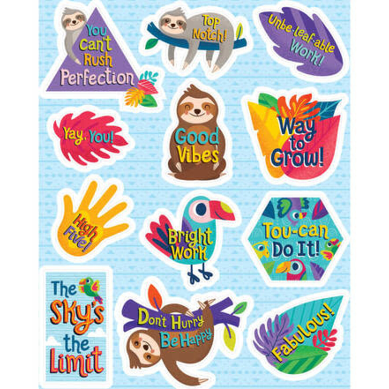 CARSON DELLOSA PUBLISHING CO One World Motivators Motivational Stickers