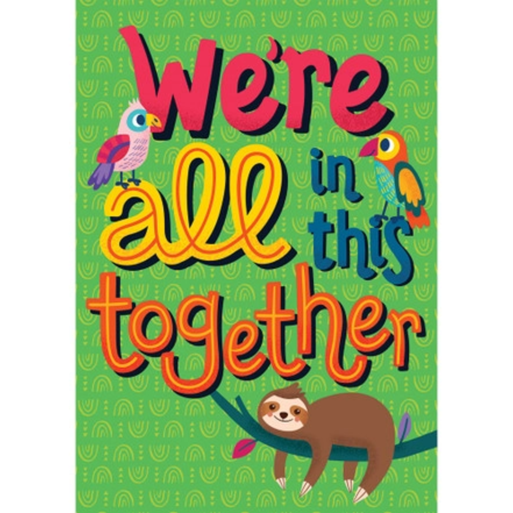 CARSON DELLOSA PUBLISHING CO One World We're All in This Together Poster