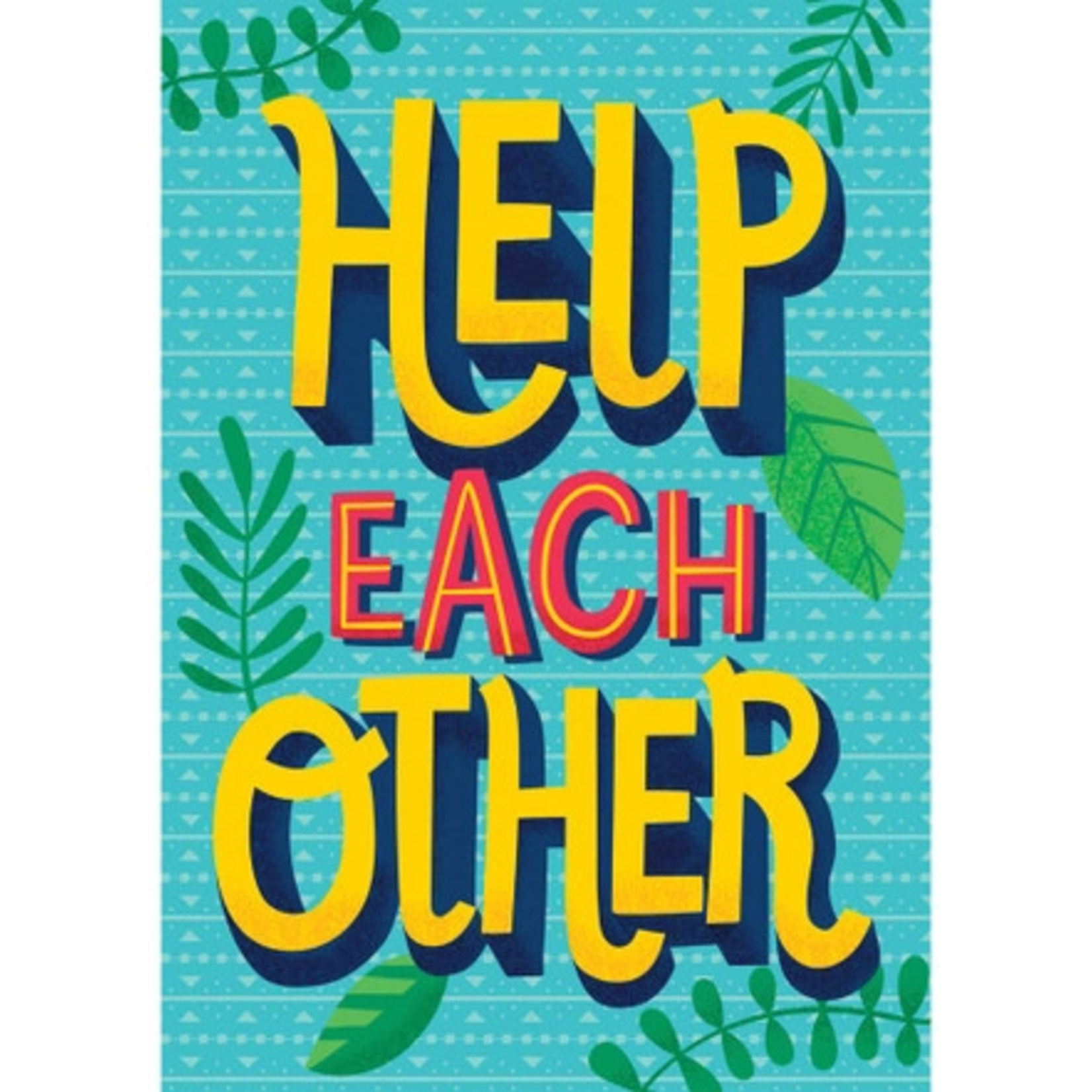 CARSON DELLOSA PUBLISHING CO Help Each Other Poster