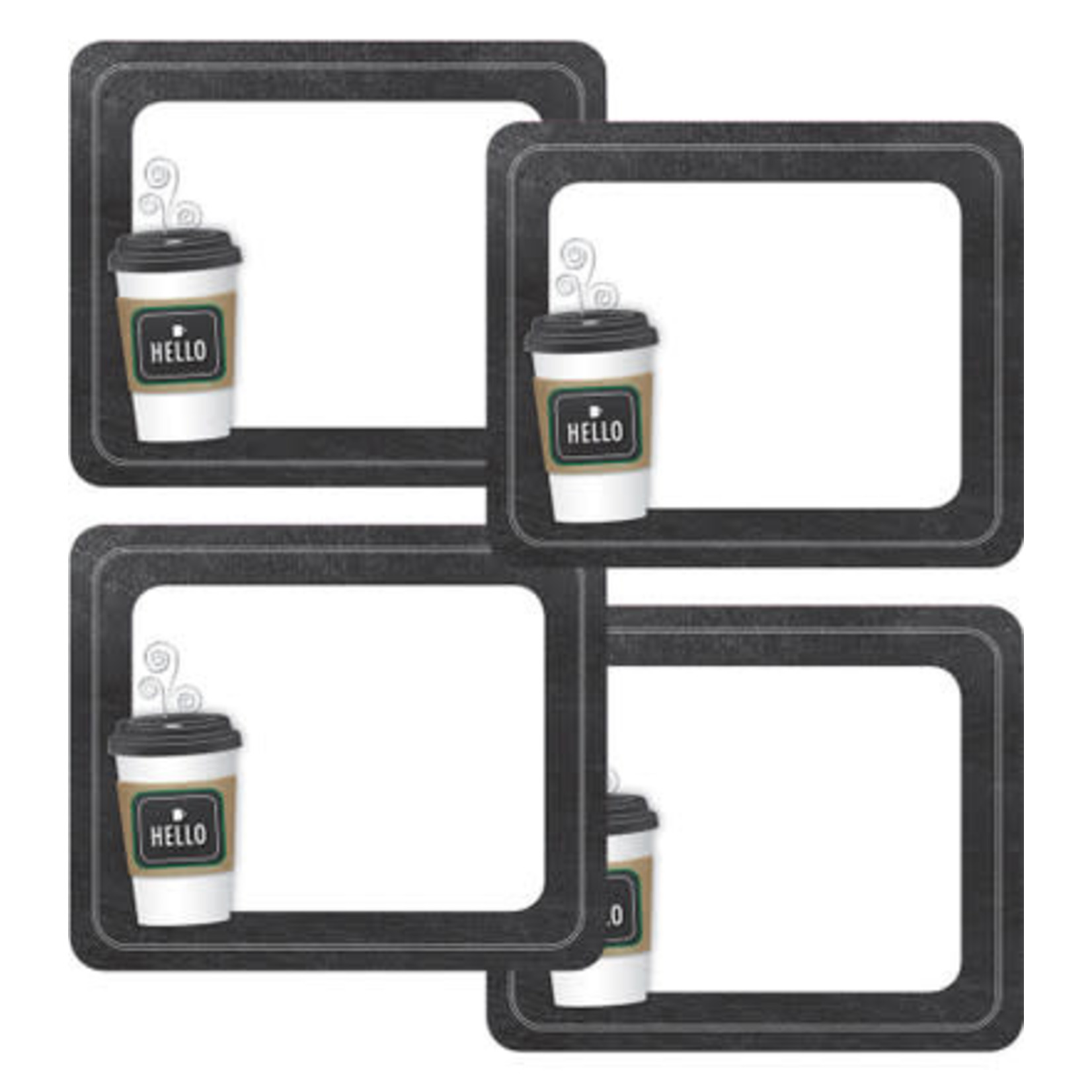CARSON DELLOSA PUBLISHING CO School Girl: Industrial Cafe Name Tags