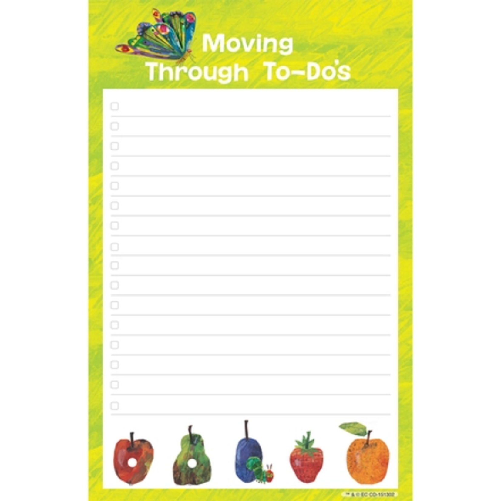 CARSON DELLOSA PUBLISHING CO Moving Through To-Dos Notepad