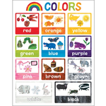 CARSON DELLOSA PUBLISHING CO World of Eric Carle™ Colors Chart Grade PK-2