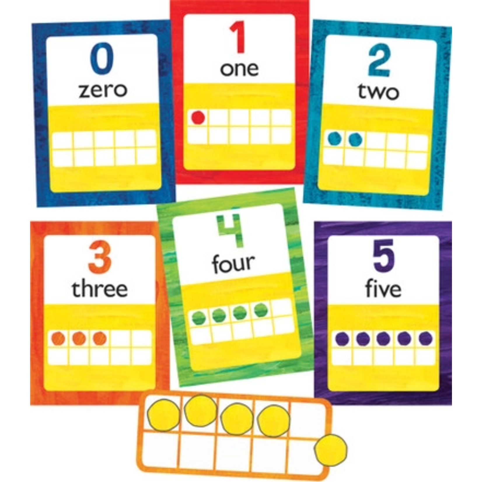 CARSON DELLOSA PUBLISHING CO World of Eric Carle™ Numbers 0-20 Bulletin Board Set Grade PK-2