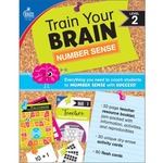 CARSON DELLOSA PUBLISHING CO Train Your Brain: Number Sense Level 2 Classroom Kit Grade K-2