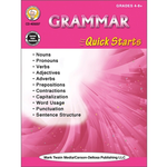 CARSON DELLOSA PUBLISHING CO Grammar Quick Starts Workbook Grade 4-12