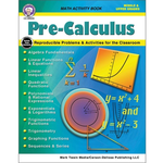 CARSON DELLOSA PUBLISHING CO Pre-Calculus Workbook Grade 6-12